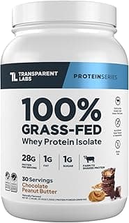 Transparent Labs Grass-Fed Whey Protein Isolate