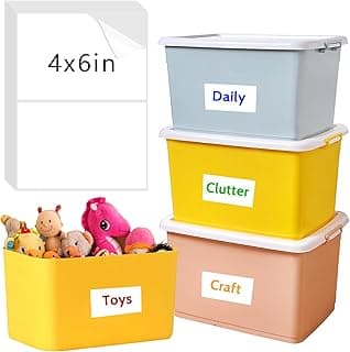 150 Pcs Labels for Storage Bins