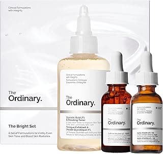 The Ordinary The Bright Set, 3-Step Regimen for Radiant, Even Skin Tone