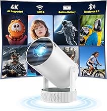 Mini Projector with WiFi and Bluetooth